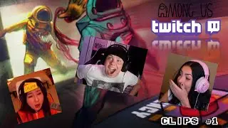 MUTE YOUR MIC!! - Among Us Best Twitch Clips #1