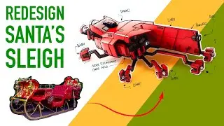 Transforming Santa’s sleigh into a hovercraft