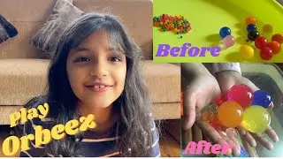 Play with Magic Balls - 2|Orbeez |Crystal ball |Growing magic jelly balls|Fun and learn with Larissa