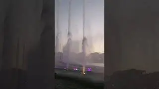 шоу фонтанов в Ташкент сити парке