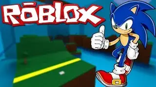 VIRAMOS O SONIC no ROBLOX