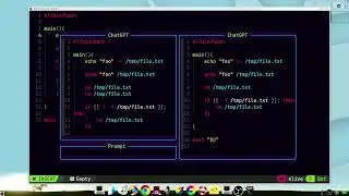 NeoVim Chatgpt plugin integration demonstration