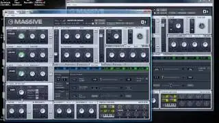 how to make a skrillex -rara- effct in massive