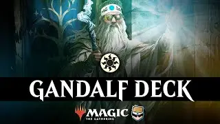 I built a toxic Gandalf deck | Lord of the Rings Historic Brawl Commander MTG Arena