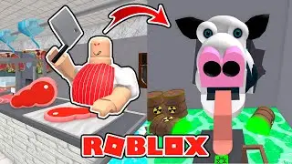 EL CARNICERO DEL TERROR REGRESA l Escape The Butcher Shop l JehxTp Roblox