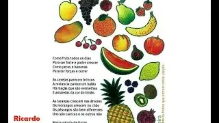 Comer fruta - Canção infantil de Ricardo Reis Pinto (Dia Mundial da Alimentação)