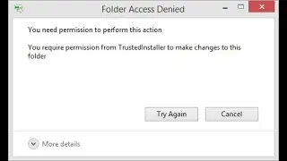 How to fix error code 5 access denied.