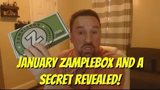 January Zamplebox Review - Rambley Chat And A Secret Revealed!