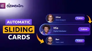 Auto Sliding Team Member Carousel in Elementor Pro (2026)