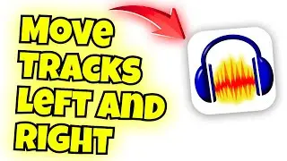 how to move tracks left and right in audacity