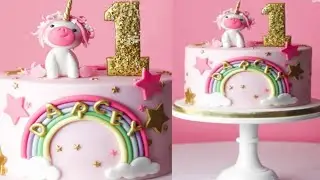 Unicorn Cake Recipe | Unicorn Cake decorating