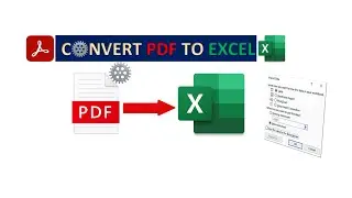 How to Convert PDF to Excel| Super Easy Method