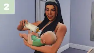 Baby #1 has arrived.. onto the next!!😳 | Ep. 2 | Sims 4 100 baby challenge
