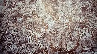 -Простая Декоративная Штукатурка из обычной шпаклевки. Марсельский Воск .