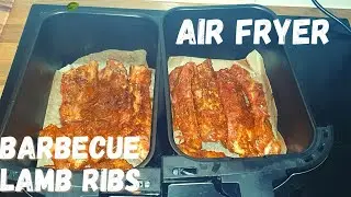 Air fryer BBQ Lamb Ribs recipe ( Air fryer recipe )