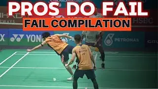 Badminton Fails: When Professional Players Lose Control