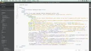 How to place a live Tableau dashboard on a web page