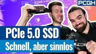ERSTE PCI-Express-5.0-SSD im Test! Warum sie sich nicht lohnt