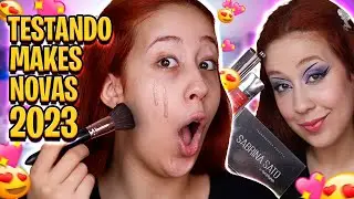 TESTING SEVERAL NEW MAKEUP PRODUCTS WITH YOU ♥ | First test of the year ♥