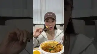 Korean-Chinese food delivery 🇰🇷 jjamppong vs jjajangmyeon 