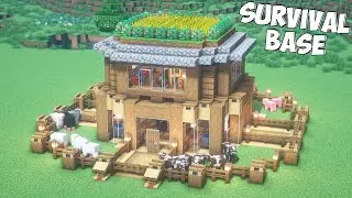 Minecraft - How to Build an Ultimate Survival Base Tutorial