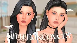 Giving YOUR Sims CC Makeovers LIVE🤍| The Sims 4: Create A Sim