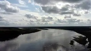 Полеты над Пинегой / Flight Over Pinega (Hubsan Zino 4K FHD Video)