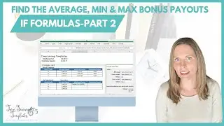 Using Excel Formulas for Bonus Payouts (AVERAGEIFS, MAXIFS)