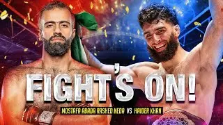The First British Pakistani in PFL | Haider Khan Press Conference