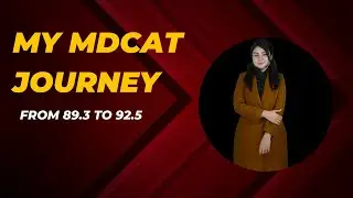 My Mdcat journey ❤️I cracked Mdcat 2023 💥💥must watch motivational video ✨