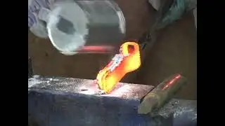 Making A Rasphawk with Tom McGinnis - Ozark Knifemakers