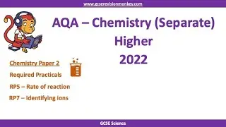 2022 Exam - Separate Chemistry (Higher) Paper 2 Required Practicals