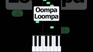 Oompa Loompa - Wonka Soundtrack | Piano Tutorial