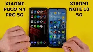 Xiaomi Poco M4 Pro 5G vs Xiaomi Note 10 5G SPEED TEST