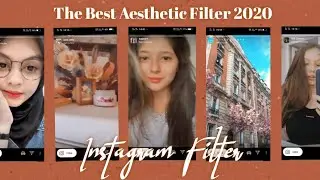 THE BEST AESTHETIC INSTAGRAM FILTER ✨#filterinstagramstories #aestheticfilter #instagram