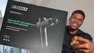 Je TESTE le NOUVEAU JOLT BOLT+ PISTOLET de MASSAGE  de chez JOLT (À gagner)