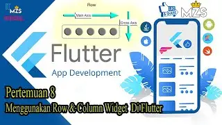 Tutorial Menggunakan Row dan Column Widget Di Flutter