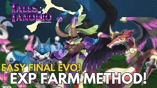 BEST EXP FARM METHOD IN TALES OF TANORIO! FINAL EVOS IN 1 HOUR! | Tales of Tanorio | Roblox