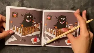 😴 ASMR - Spot the Difference (2) - Upclose Whispers / writing sounds