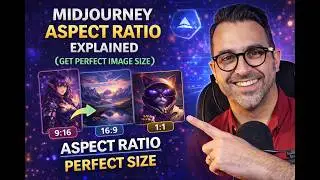 Midjourney Aspect Ratio Explained (Get Perfect Image Size) - Lesson 6