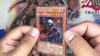 YuGiOh Showing Off Vampire Lord Secret Rare 1st