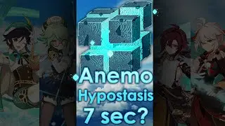 Anemo Hypostasis ~7 sec ● Ready for Heizou?  ● F2P 4 Star Units ● 