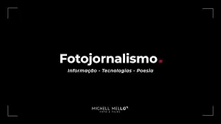 Palestra de Michell Mello sobre  Informação, Tecnologias e Poesia no Fotojornalismo.