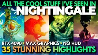 Nightingale No HUD Graphics Highlights! Highest (Max) Settings - RTX 4090 Ultra 60 fps