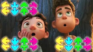 Pixar's Luca 2021 vs Ercole in Friday Night Funkin