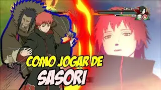 Como jogar de Sasori tutorial | Naruto Storm 4