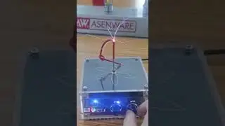Fire with electric spark