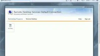 Creating Remote Desktop Application in windows server 2008 r2