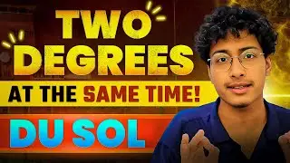 How YOU can do 2 DEGREES at the SAME TIME? 🤔 #delhiuniversity