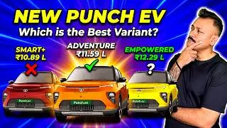 New Tata Punch EV Variants Explained – Don’t Buy Before Watching! 😳